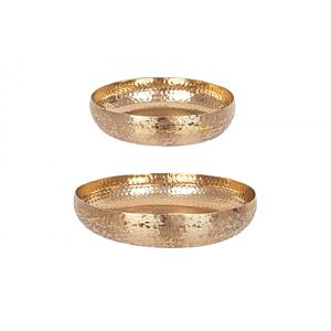 BIZZOTTO SET2 VASSOIO VARANASI TO ORO