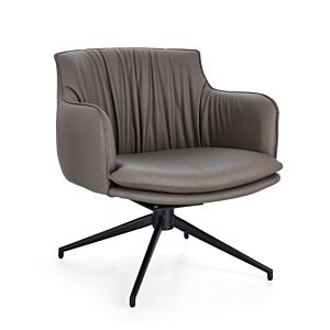 BIZZOTTO POLTRONA GIREVOLE VERMONT PU PALOMA