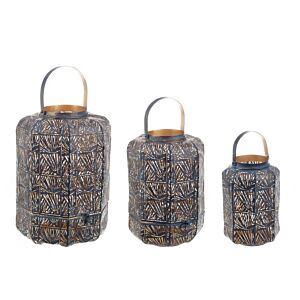 BIZZOTTO SET3 LANTERNA KAYLIE BOMB BLU-ORO
