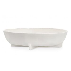 BIZZOTTO CIOTOLA DECORATIVA HISAR BIANCO 31X30,5
