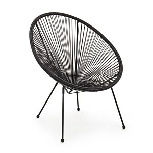 BIZZOTTO POLTRONA PARKER NERO