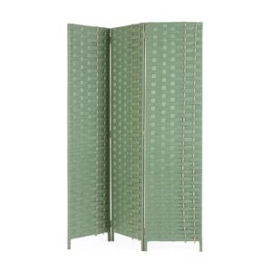 BIZZOTTO paravento 3-ante JALILA colore verde 135×180 cm