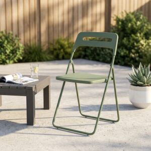 Sedia pieghevole SEDIA ELISABETH – verde