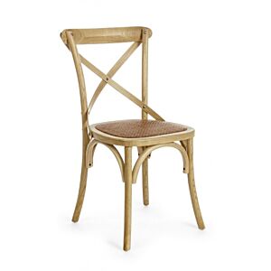 BIZZOTTO SEDIA CROSS MARRONE NATURALE
