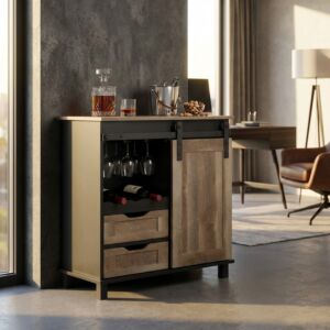 MOBILE IN LEGNO E FERRO YVAN