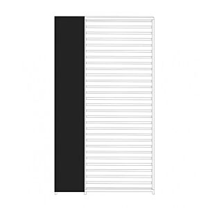 BIZZOTTO Panel – vertikalna stena pergola OCEAN antracit