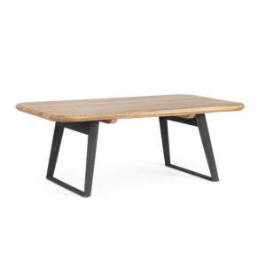 BIZZOTTO tavolino rettangolare NASHIK 118 × 70 in legno di mango