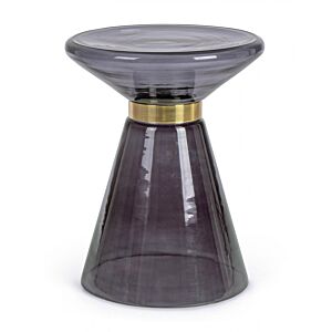 BIZZOTTO TAVOLINO AZMIN VT GRIGIO FUME' D36