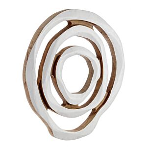 BIZZOTTO DECORAZIONE PARETE LENWOOD BIANCA L