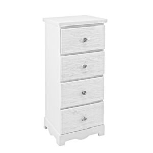 BIZZOTTO cassettiera 4 cassetti BLANC S