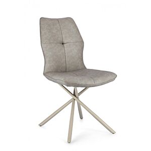 BIZZOTTO Sedia KEPLER PU tortora