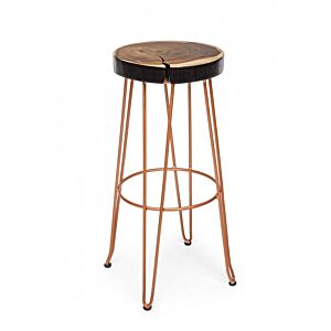 BIZZOTTO SGABELLO BAR RAKEL RAME