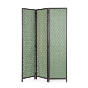 BIZZOTTO Paravento 3 ante DHEVA verde 135×180 cm