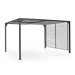 BIZZOTTO GAZEBO NOAH 3X3.6 ANTRACITE LH32