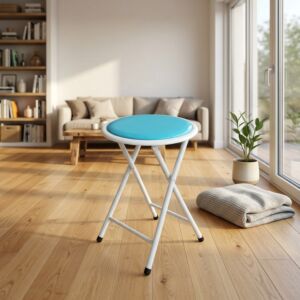 Sgabello pieghevole SLIM blu (Color 637)