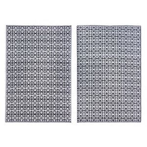 BIZZOTTO TAPPETO TIRRENIA NERO-BIA 120X180