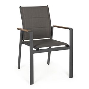 BIZZOTTO SEDIA C-BR KUBIK ANTRACITE SJ61 - 0663240