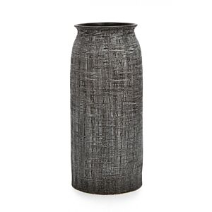 BIZZOTTO VASO PAPYRUS CIL GRIGIO SCURO H40,5