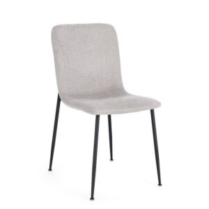 BIZZOTTO RINAS sedia imbottita grigio chiaro