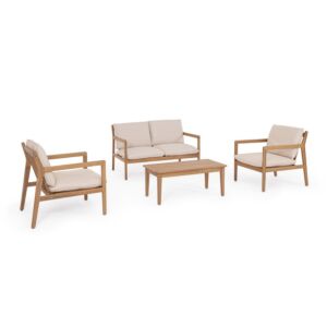 BIZZOTTO set da giardino DANUBIO con cuscini – FSC