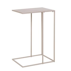 BIZZOTTO tavolino rettangolare ALRIK beige 40 × 30 × 58 cm