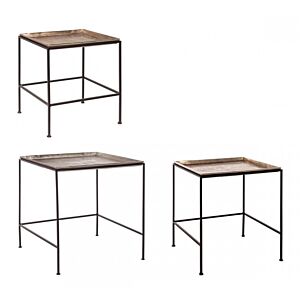 BIZZOTTO SET3 TAVOLINO AMIRA QU