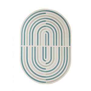 BIZZOTTO TAPPETO NOUR VERDE OV BLU BEIGE 160X229