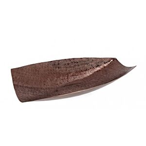 BIZZOTTO VASSOIO DECORATIVO CLAMP BRONZO 44,5X24