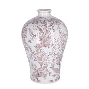BIZZOTTO VASO CAI SVAS ROSSO BIANCO H32