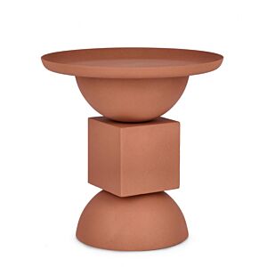 BIZZOTTO TAVOLINO ALKA TERRACOTTA D40.5