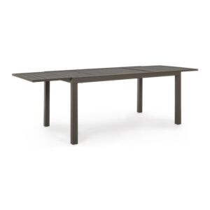 BIZZOTTO tavolo da giardino allungabile HILDE 160–240 × 90 caffè