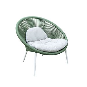 Poltrona NANCY con cuscino - impilabile