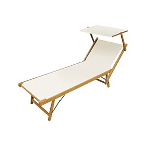 Lettino da giardino in legno MARE