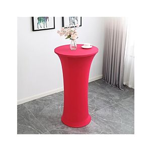 Tovaglia cocktail rotonda in elastan per tavoli bar ø60-80/110 cm (Per acquisti)