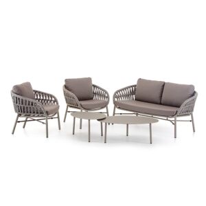 Set da giardino TAHITI con cuscini
