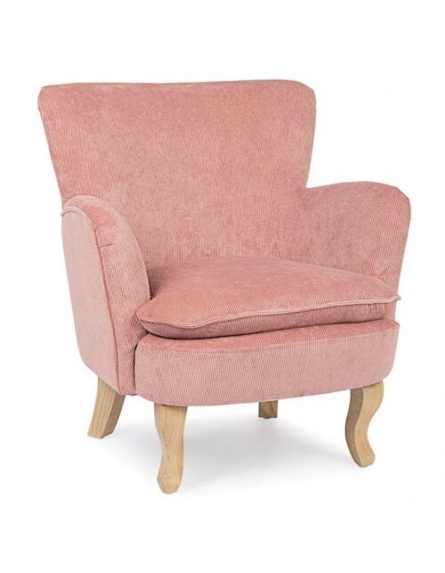 BIZZOTTO POLTRONA CHENILLE ROSA