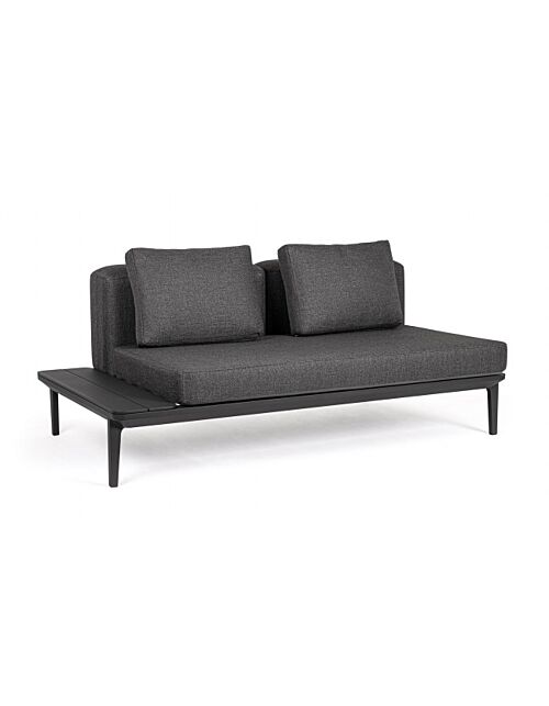 BIZZOTTO DIVANO 2P-LOUNGE MATRIX ANTRACITE WG21