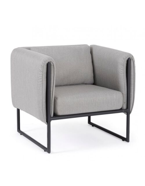 BIZZOTTO POLTRONA C-C PIXEL GRAPHITE
