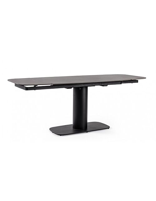 BIZZOTTO TAVOLO ALL. JEREMIAS 140-200X80 NERO