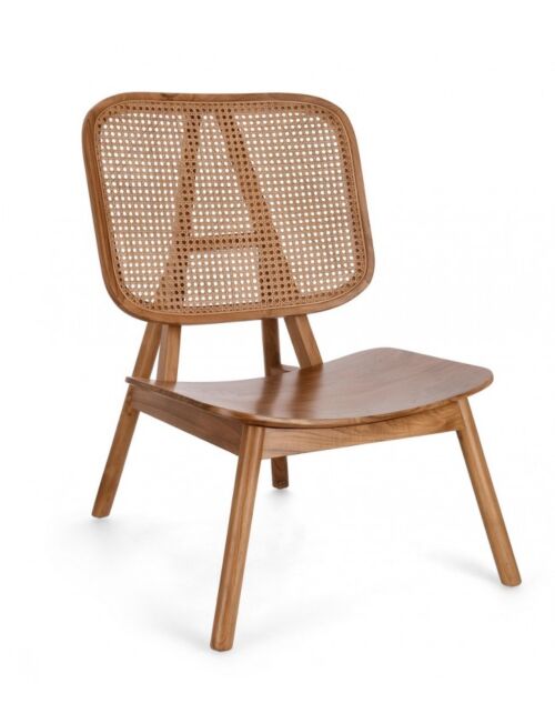 BIZZOTTO Sedia LOUNGE YVES Naturale