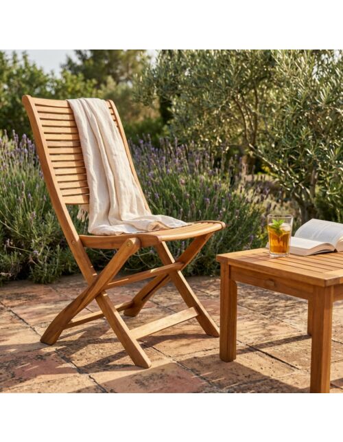 Sedia da giardino RIVIERA – pieghevole
