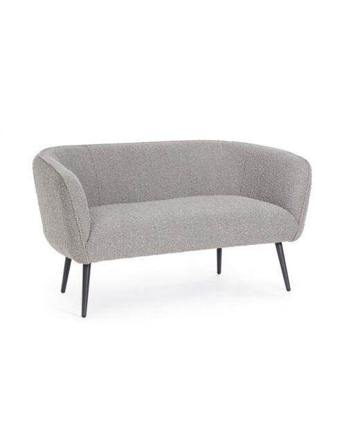 BIZZOTTO DIVANO 2P AVRIL GRIGIO BOUCLE'