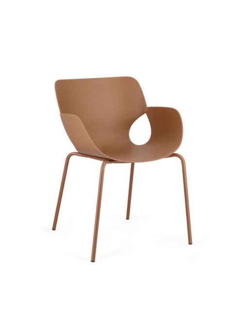 BIZZOTTO sedia con braccioli LENNOX caramel