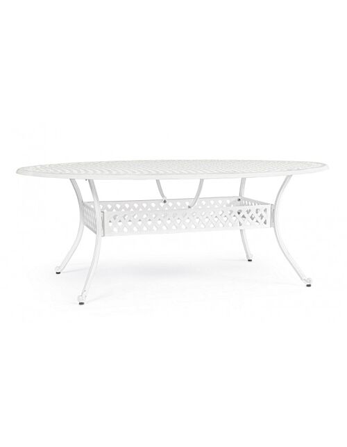 BIZZOTTO TAVOLO IVREA OV 200X150 BIANCO