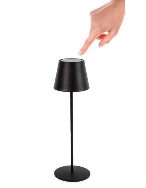 BIZZOTTO LAMPADA TAV. LED ETNA NERO H38