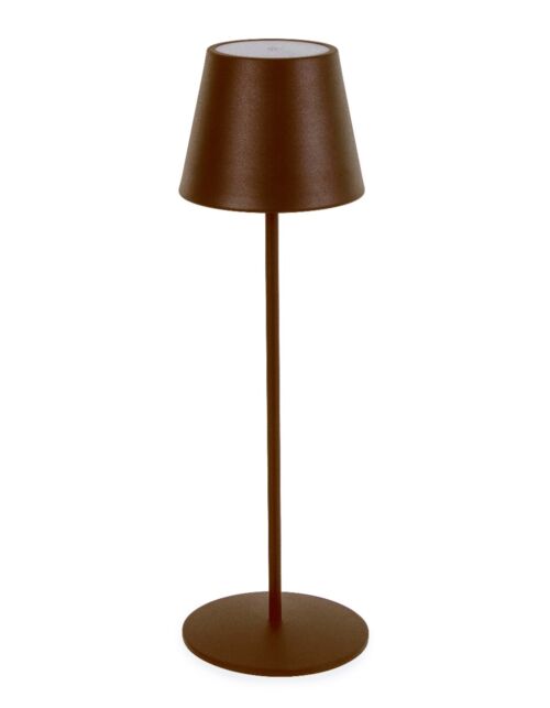 BIZZOTTO LAMPADA TAV. LED ETNA MARRONE H38