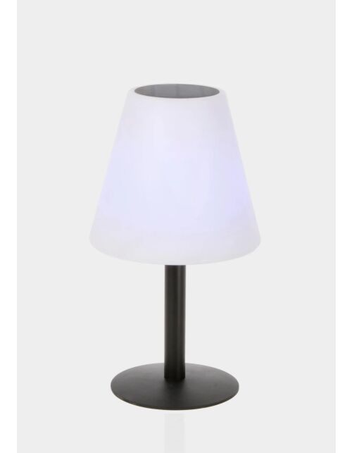 BIZZOTTO lampada da tavolo solare LED H36 nero 