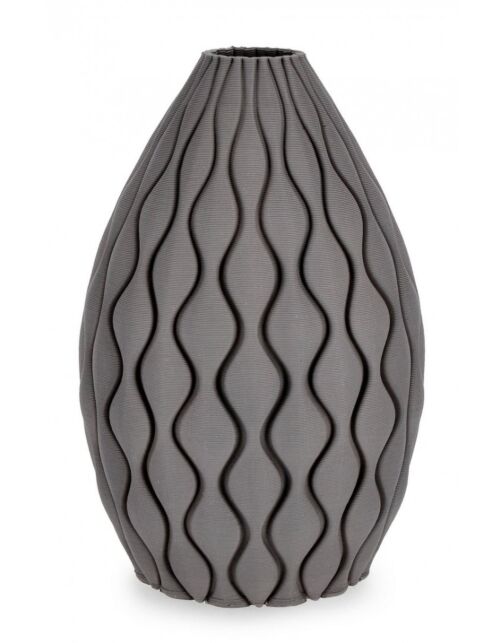 BIZZOTTO VASO KYLO GRIGIO H28