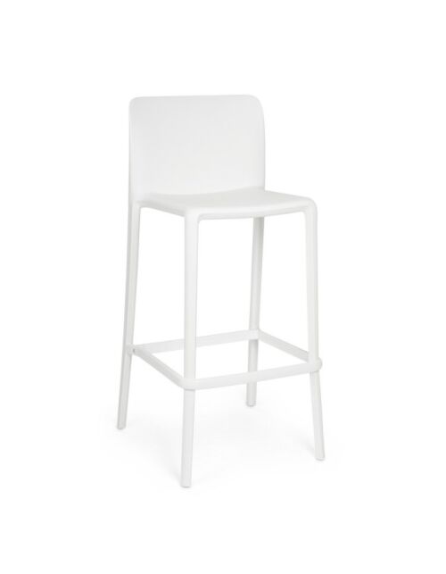 BIZZOTTO sgabello bar CHLORIS bianco