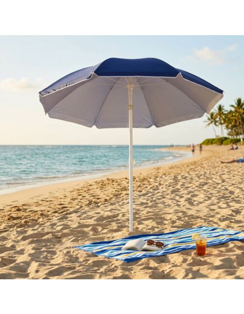 OMBRELLONE SPIAGGIA NYLON PROTEZIONE UV 180/32